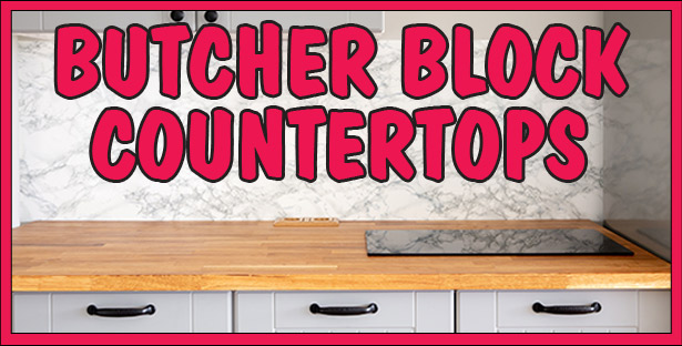 Butcher Block Countertops are made of natural wood in a variety of species. They add warmth and beauty to your home or business, are timeless, and never go out of style. They are affordable and easy to install, and they can be used as a cutting board because they won’t dull your knives like stone or other countertop materials. Butcher Block can also be used for kitchen islands, table tops, shelves, bathrooms, laundry rooms, mud rooms, pantries, and so much more. Our customers have used Butcher Block in many creative ways such as a shuffleboard table, campers, and a converted Skoolie, and many cafes and restaurants use Butcher Block for counters and table tops. Be sure to check out our Customer Photo Gallery below.