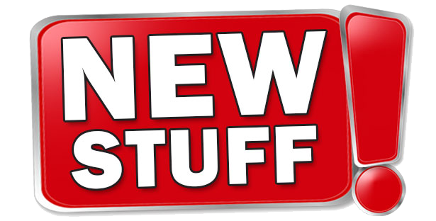 New Stuff. This page is dedicated to New Stuff - New Products, New Shipments, New Styles, New Sizes, New Colors, New Deals, anything that is new in our stores. As we get new stuff, it will appear on this page until it is no longer considered new. New items are Just Arriving! Check with your Local Store to make sure they have them In Stock. All items can also be found on other Product Pages as well.